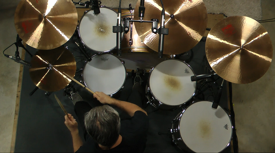 Dialed In 113 BPM Drum Track | Stereo WAV & Multitracks